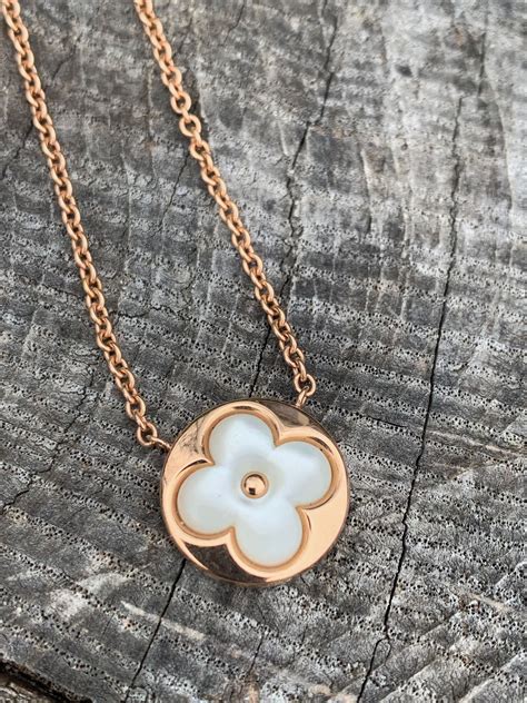 louis vuitton high necklace price|Louis Vuitton clover necklace.